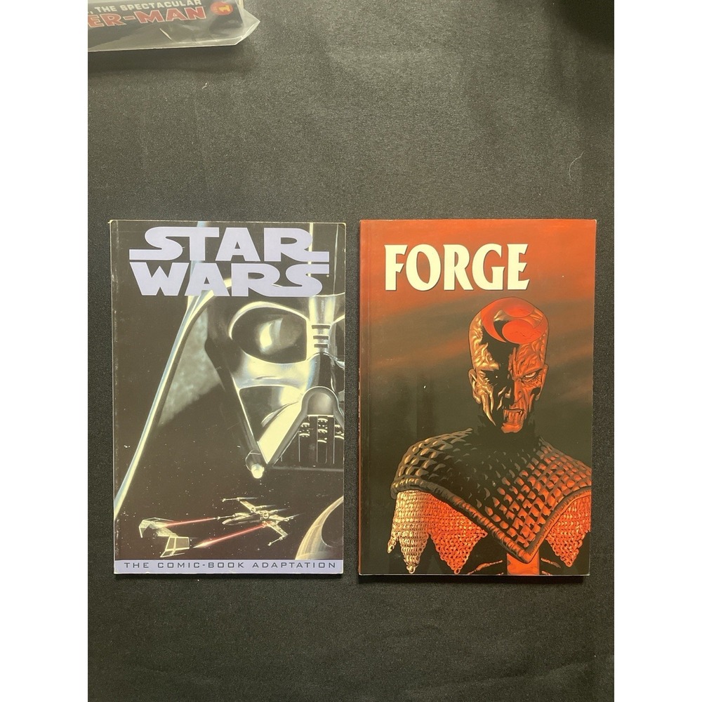 Lot: FORGE Vol 1 Graphic Novel + Star Wars Comic-Book Adaptation TPB